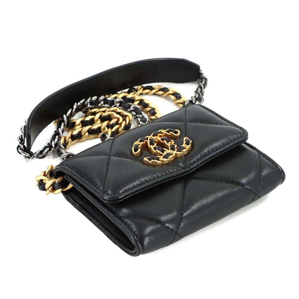 CHANEL Black Leather Wallet - Picture 5 of 10